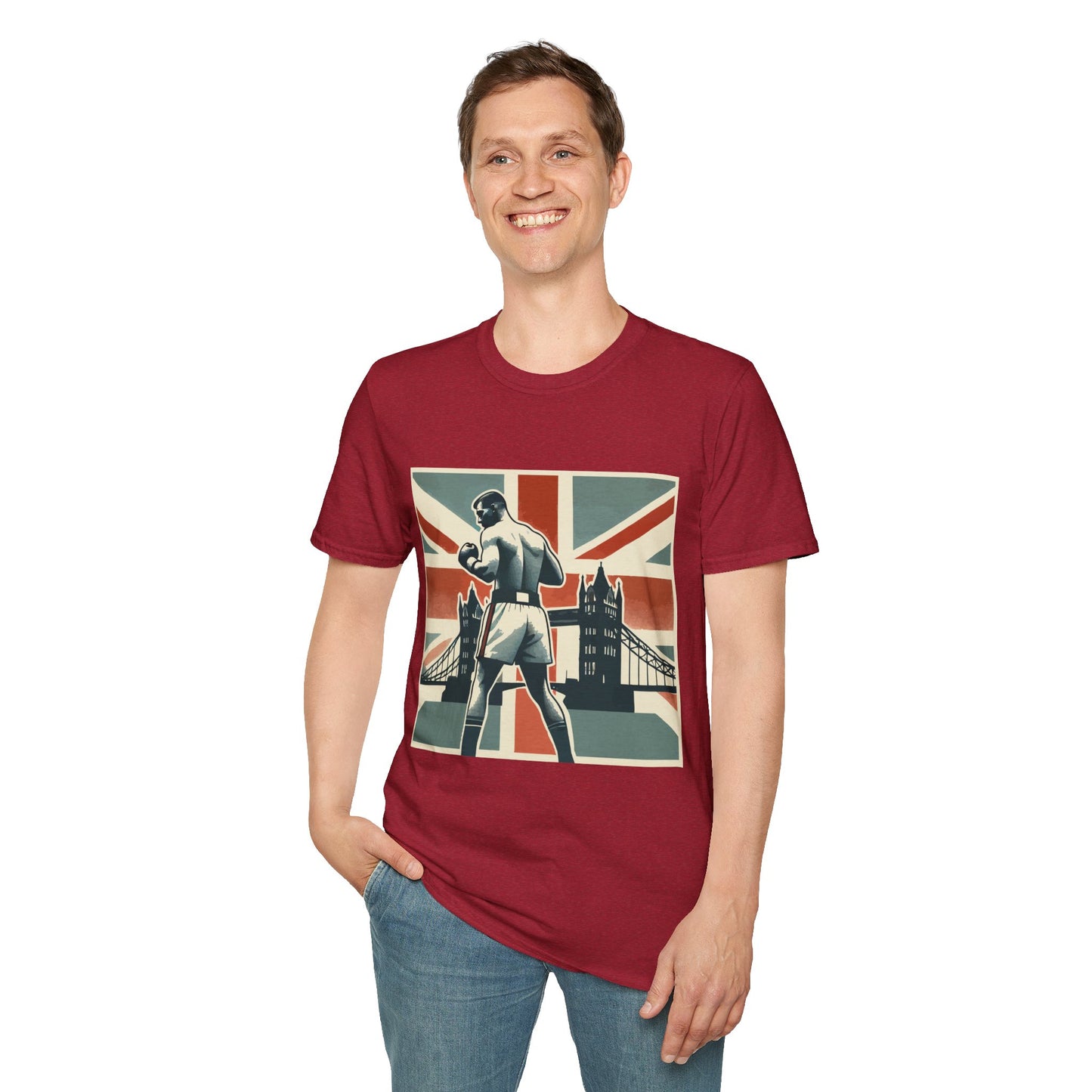 Where Champions Are Made UK Boxing T-Shirt – Tower Bridge and British Pride