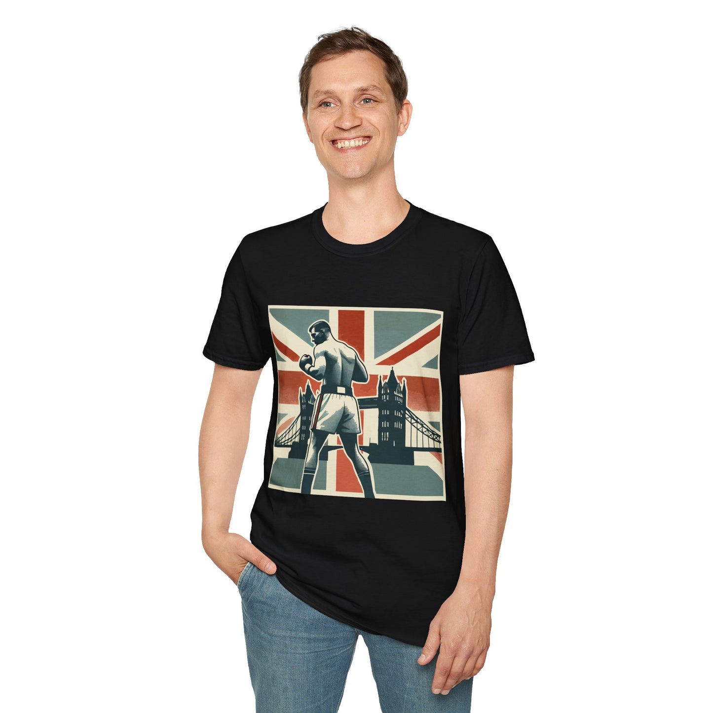 Where Champions Are Made UK Boxing T-Shirt – Tower Bridge and British Pride
