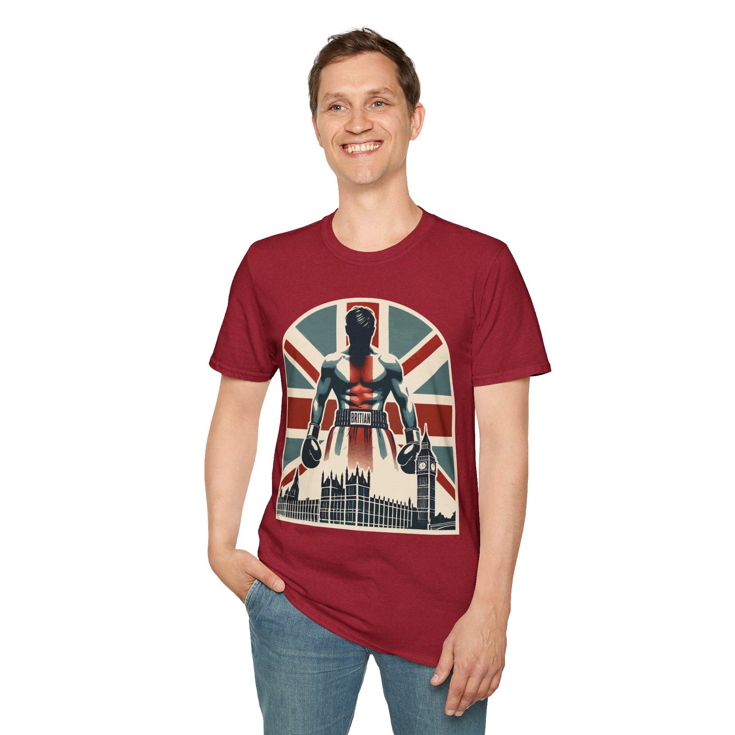 Where Champions Are Made - UK Boxing T-Shirt – Big Ben and British Pride