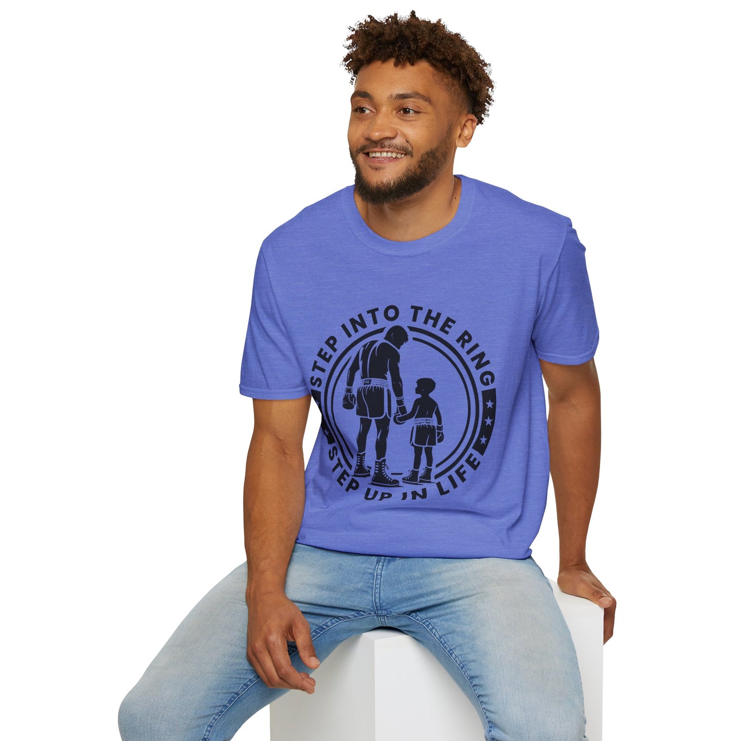 Step Into the Ring, Step Up in Life T-Shirt – A Call to Action
