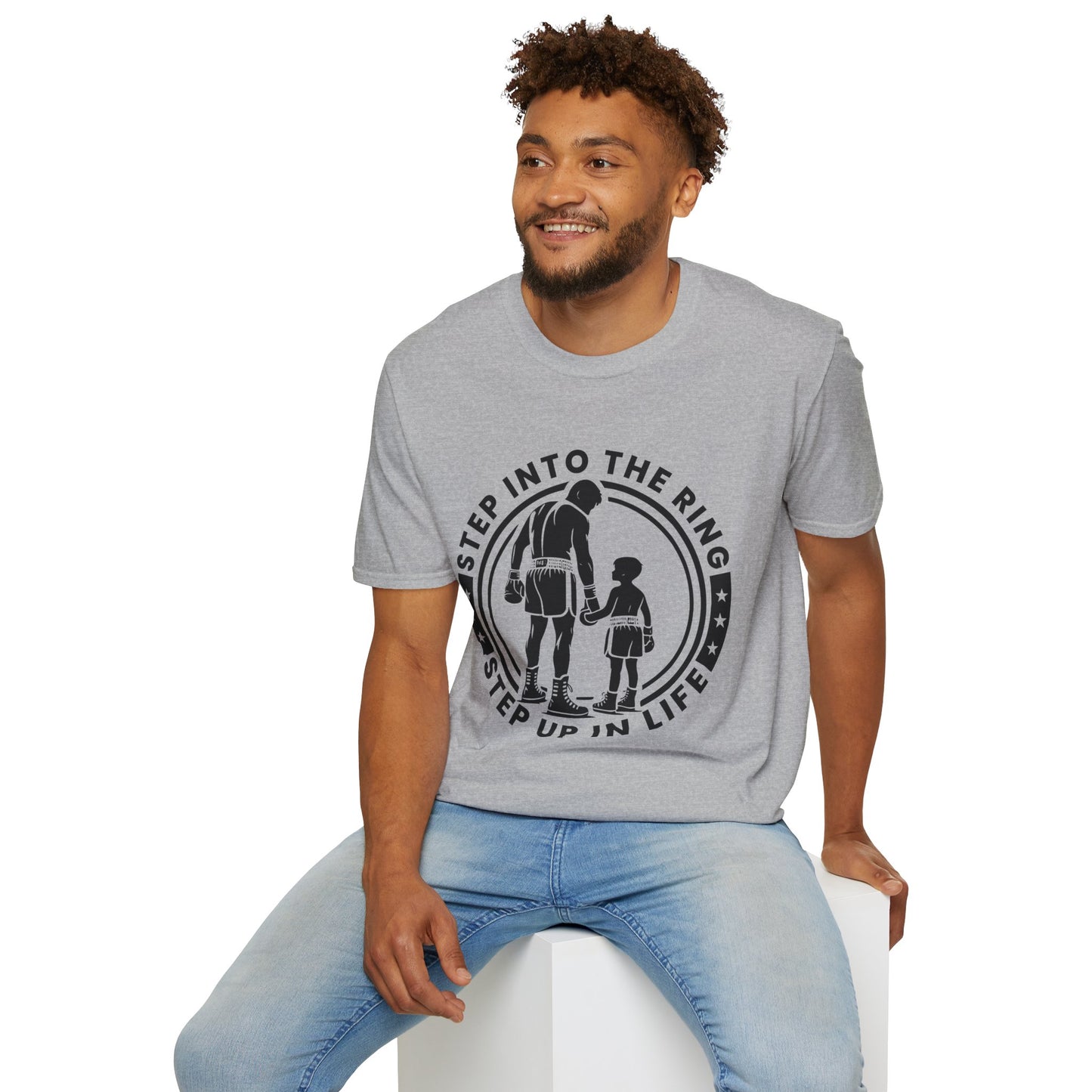 Step Into the Ring, Step Up in Life T-Shirt – A Call to Action