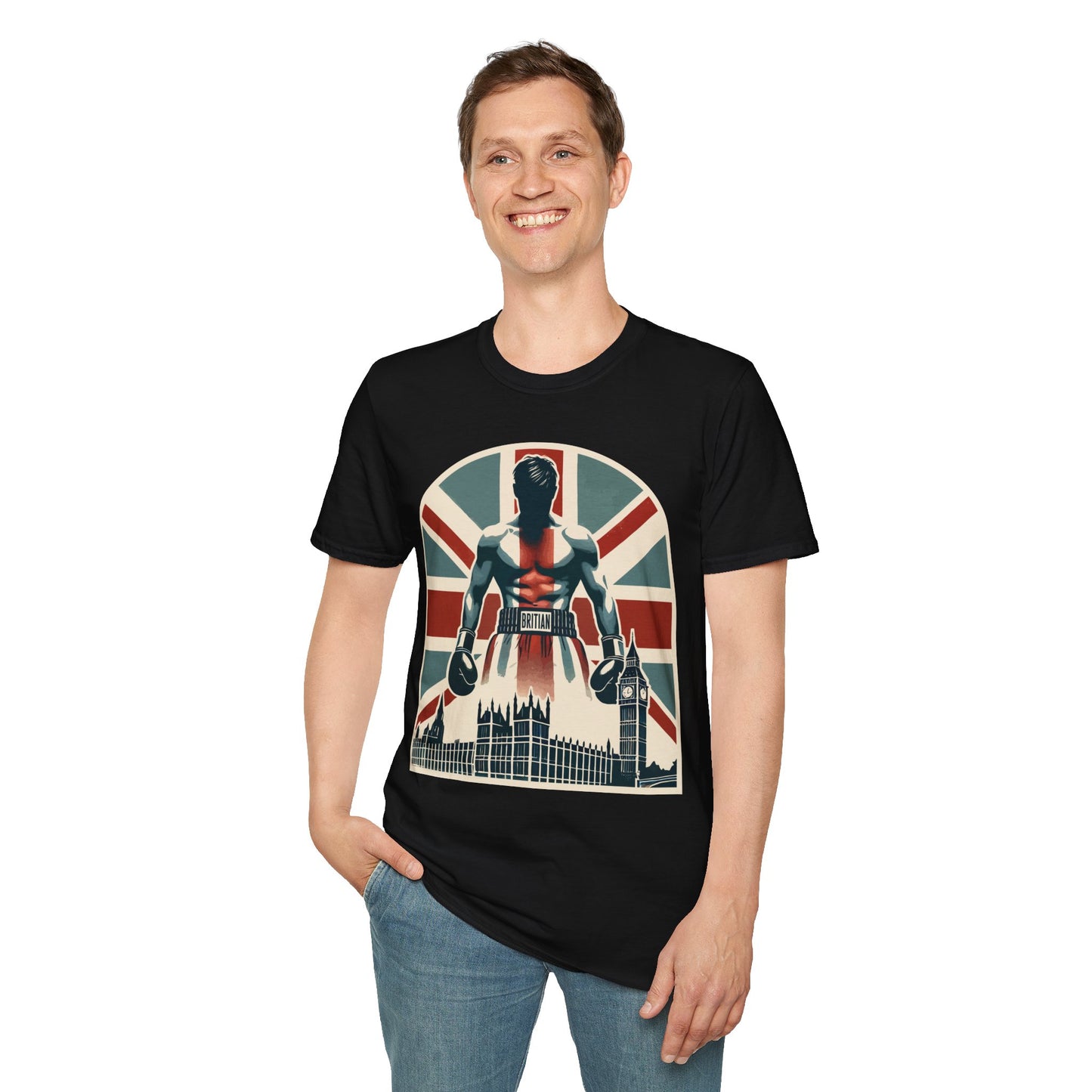 Where Champions Are Made - UK Boxing T-Shirt – Big Ben and British Pride